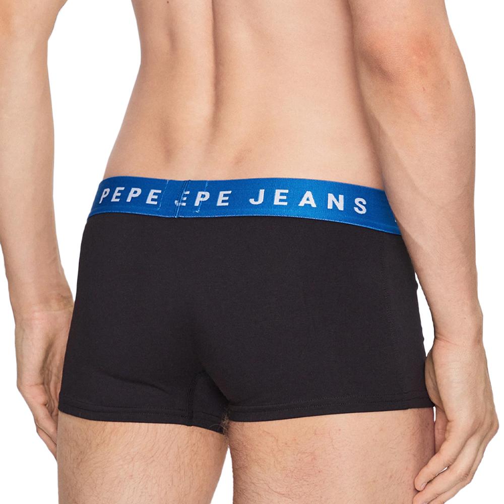 2x Boxers Noir/Blanc Homme Pepe Jeans PMU vue 3