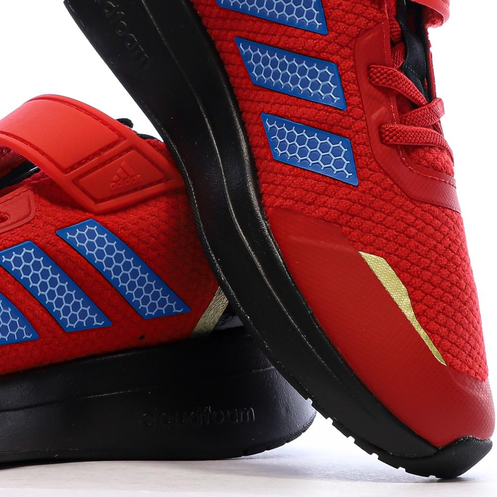 Baskets Rouge Garçon Adidas Marvel vue 7