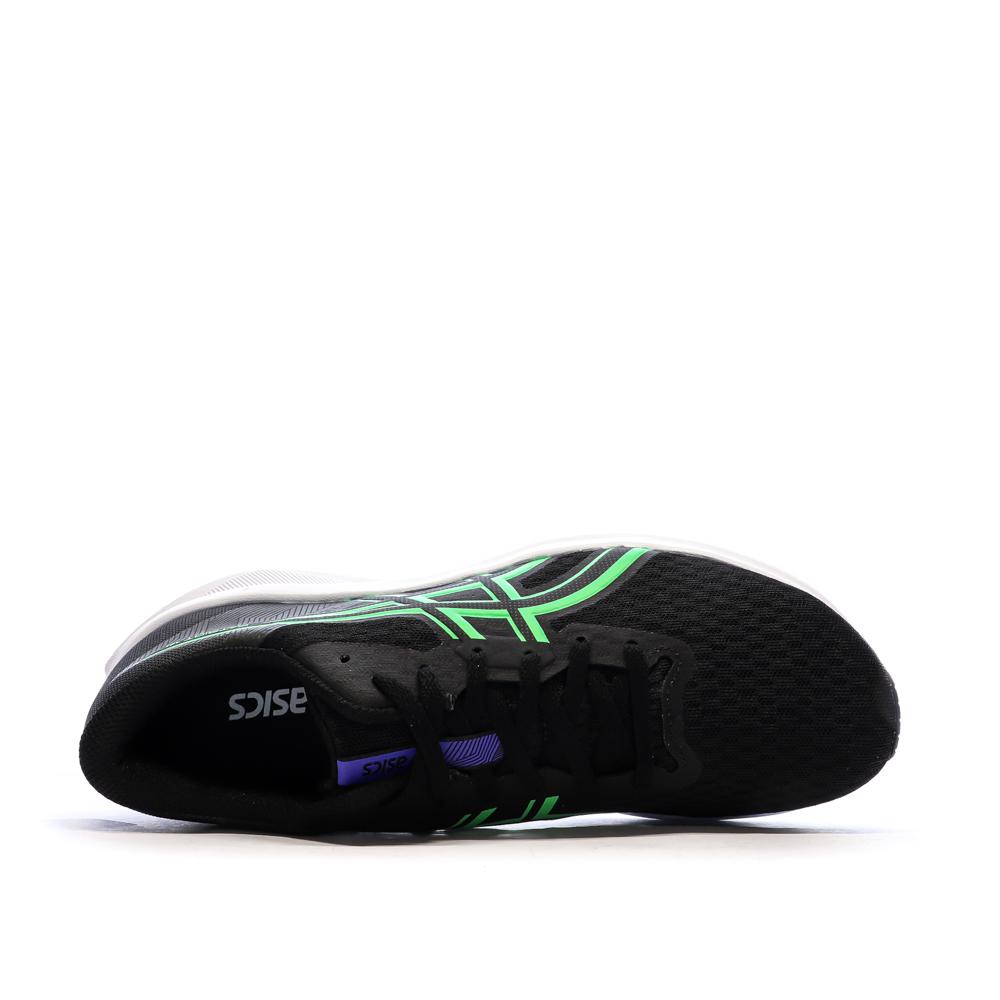 Men’s Black/Green Asics Patriot 14 Running Shoes Photo of the Espace des Marques %store% store - view of %key%