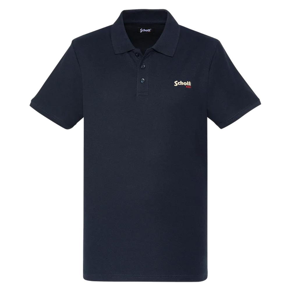 Polo Marine Homme Schott PS0022 pas cher