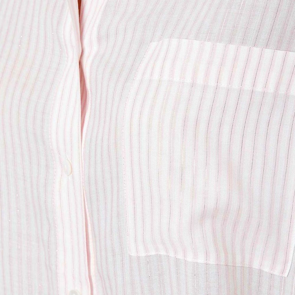 Chemise Blanches à Rayures Femme Kaporal Gochae vue 3