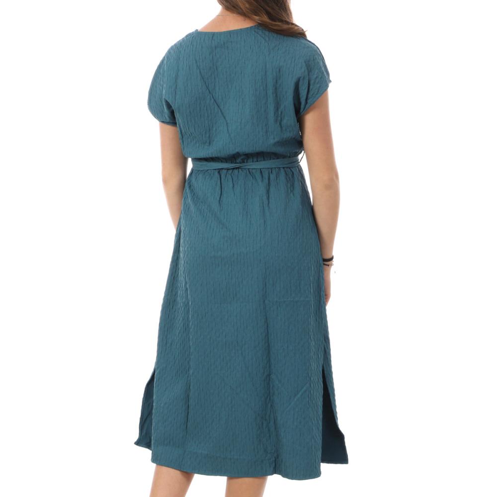 Robe Bleu Femme Vila Laka vue 2