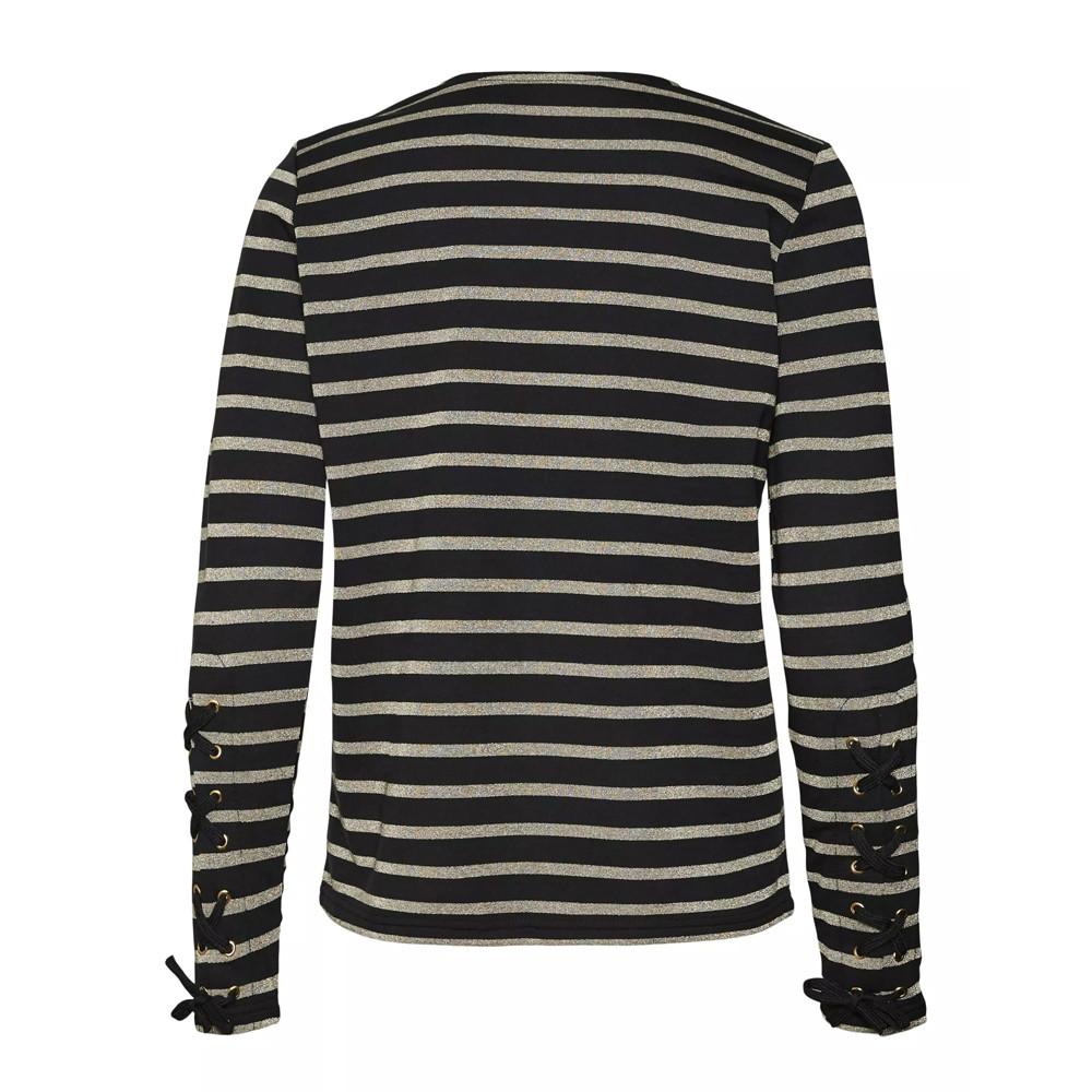 Pulls Noir Femme Vero Moda Elo vue 2