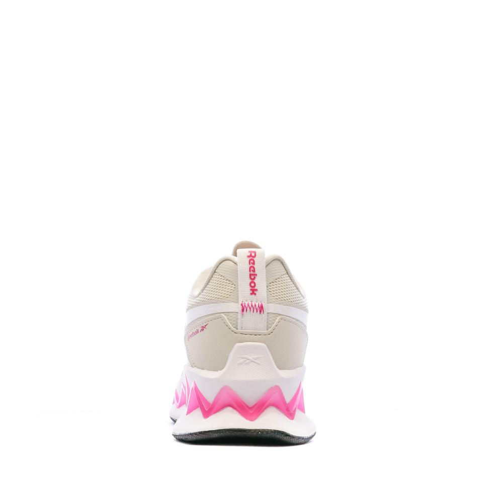 Chaussures de running Blanches Femme ZIG Elusion Energy vue 3