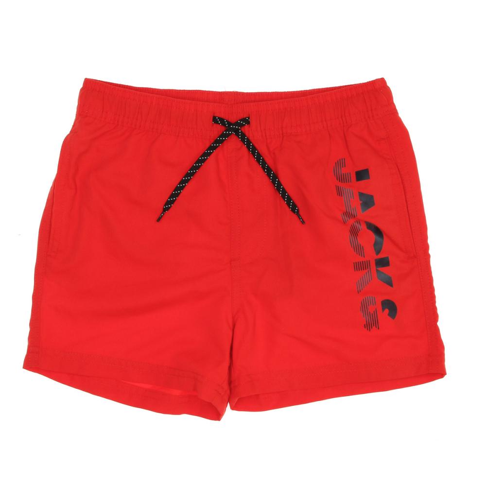 Short de bain Rouge Garçon Jack & Jones Haruba pas cher