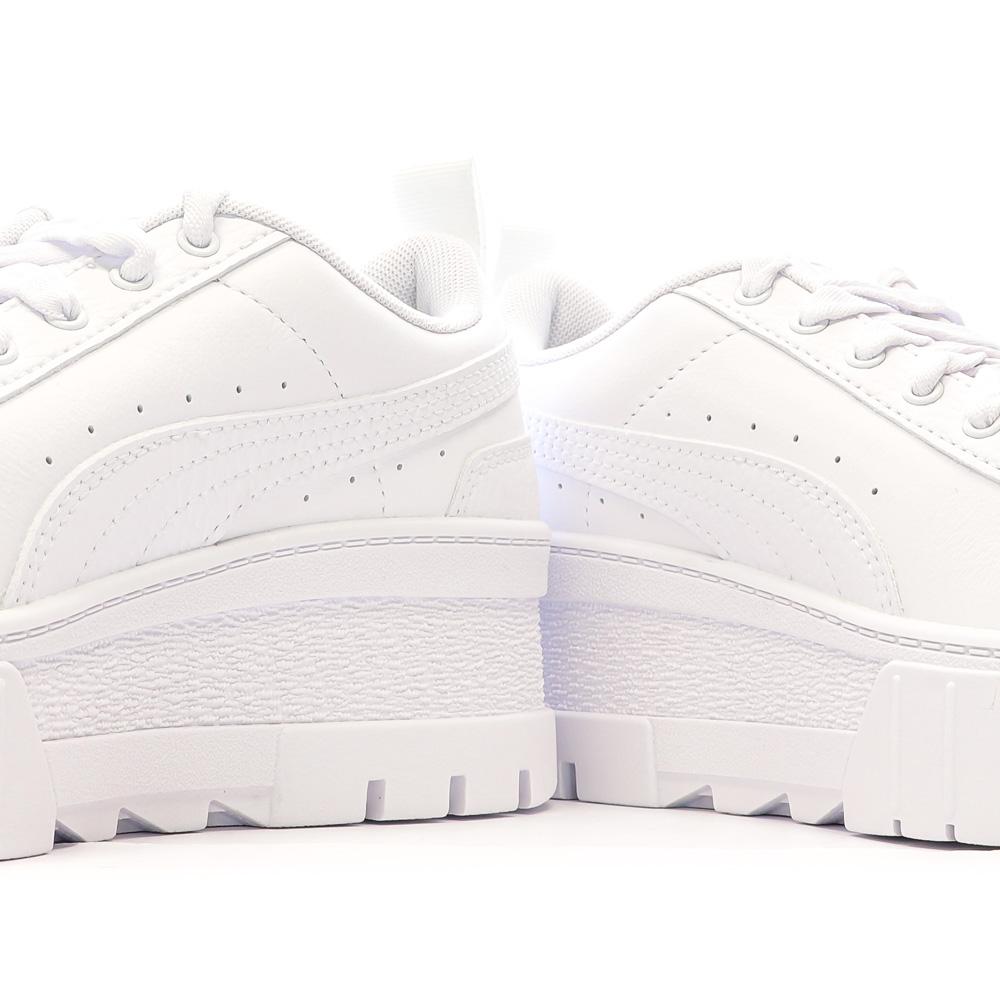 Baskets Blanc Femme Puma Mayze Wedge vue 7