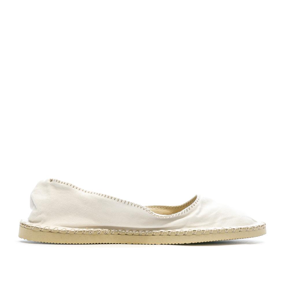 Espadrilles Blanche Fille Havaianas Origine Ballerina vue 2