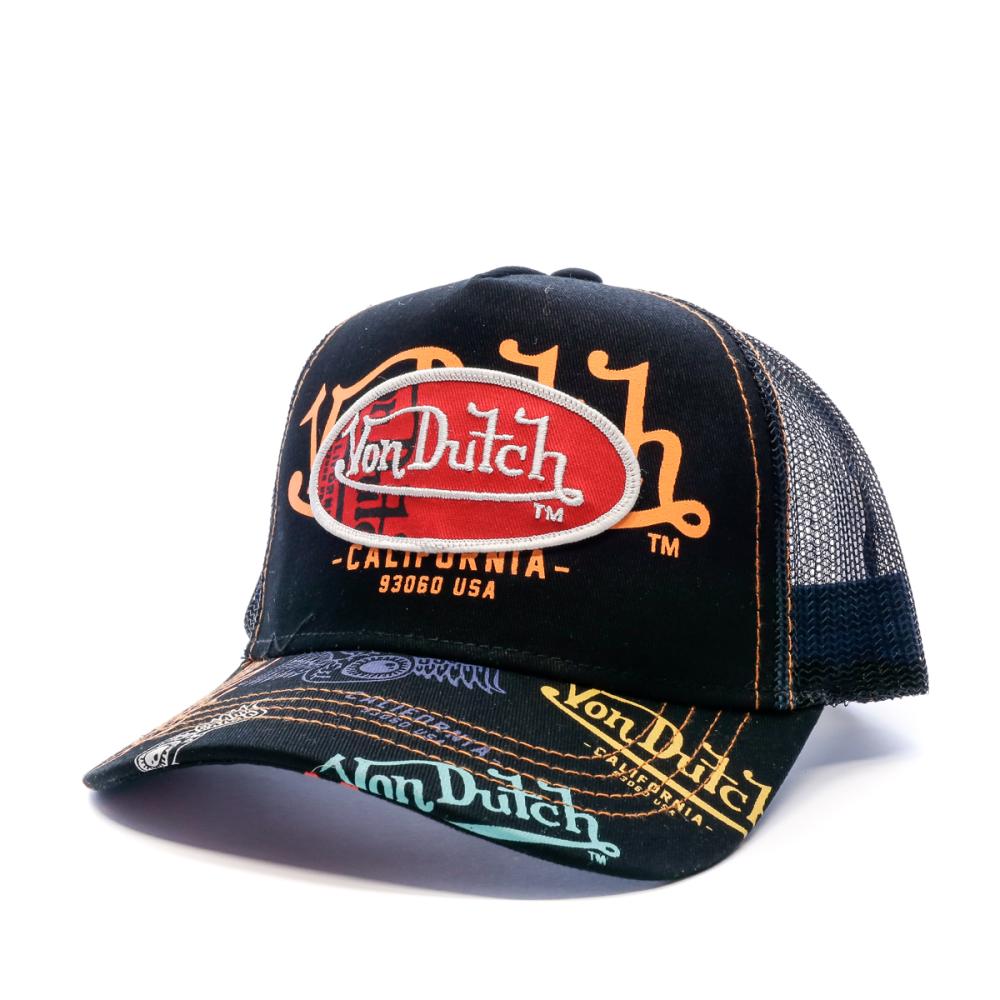 Casquette Noir Homme Von Dutch BRA pas cher