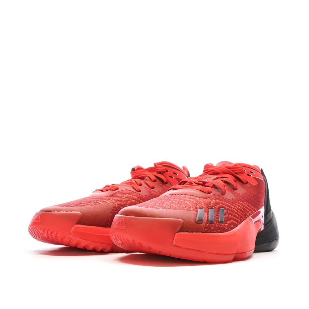 Chaussures de Basketball Rouges Junior Adidas D.o.n. Issue 4 vue 6