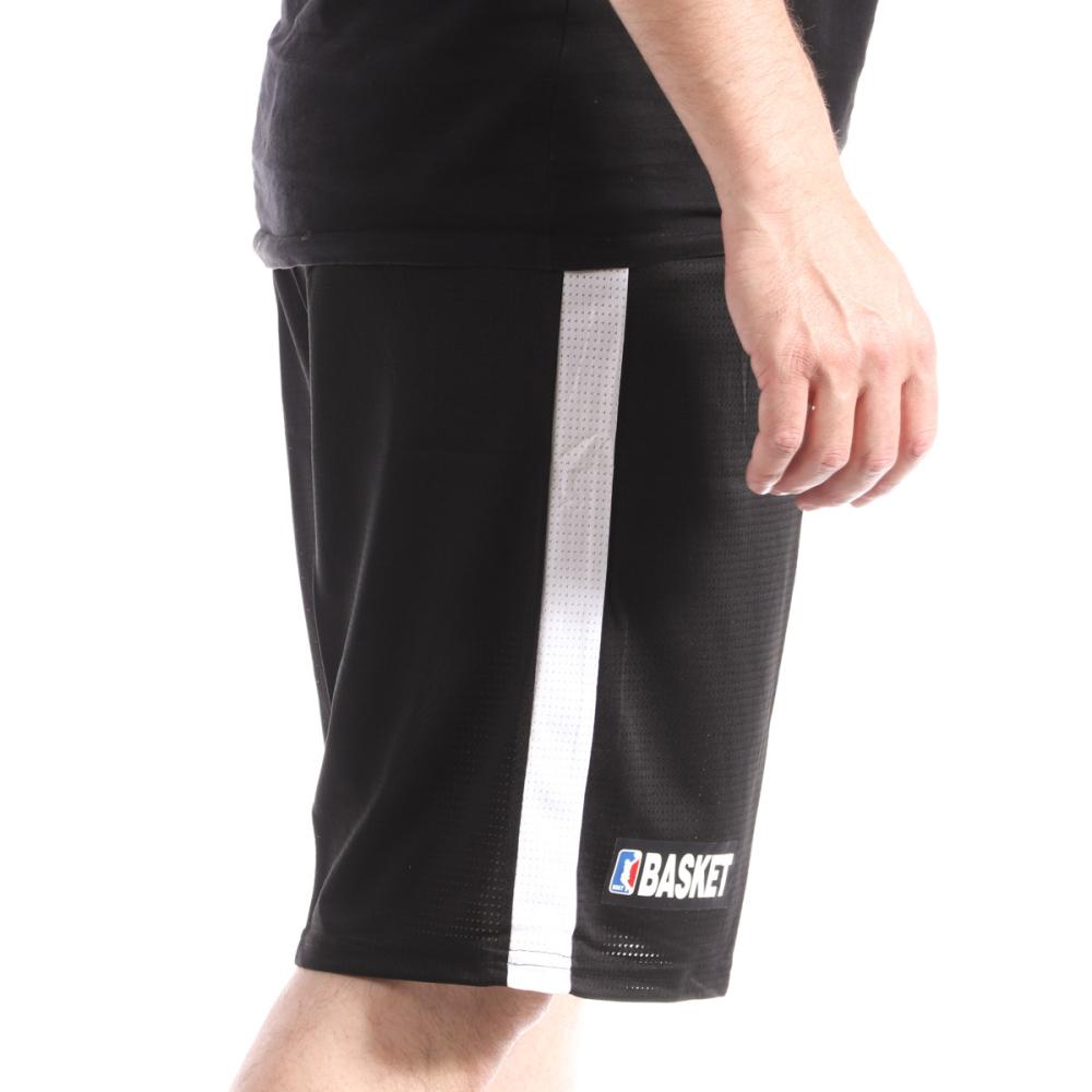 Short basketball Noir Homme Sport Zone Paris vue 2