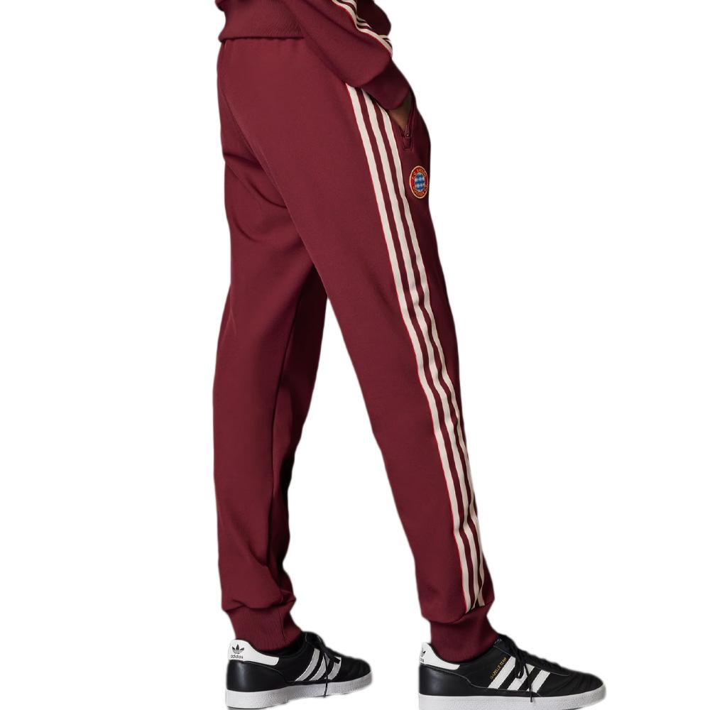 Bayern Munich Jogging Burdeos Hombre Adidas Icons ver 2