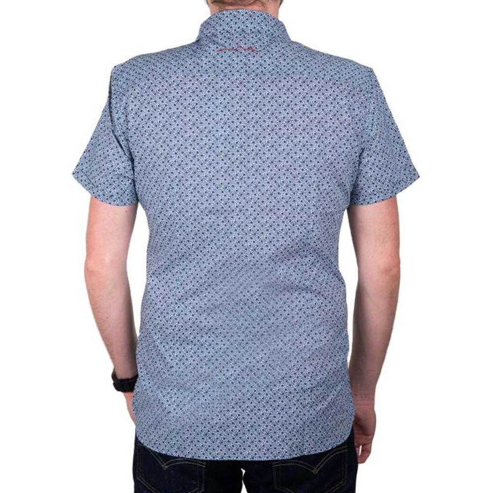 Chemise Bleu Homme Teddy Smith C-austin vue 2