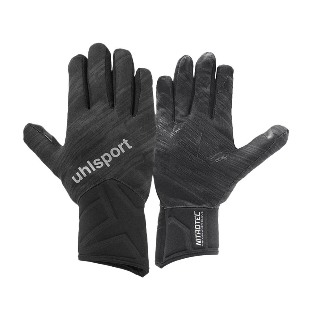 Gants de Joueur Noir Homme UHLSPORT Nitrotec pas cher