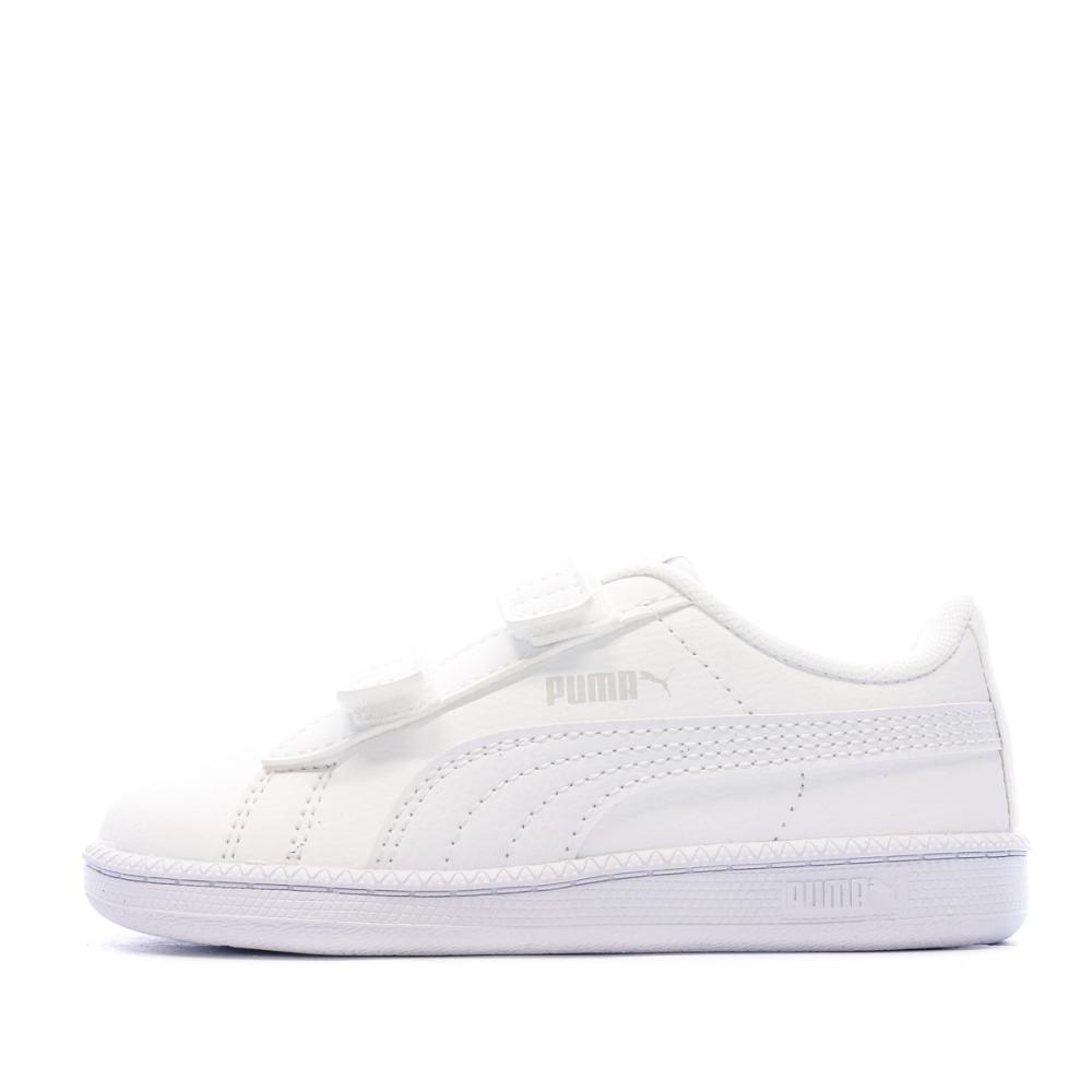 Baskets Blanc Bébé/Enfant Puma Up V pas cher