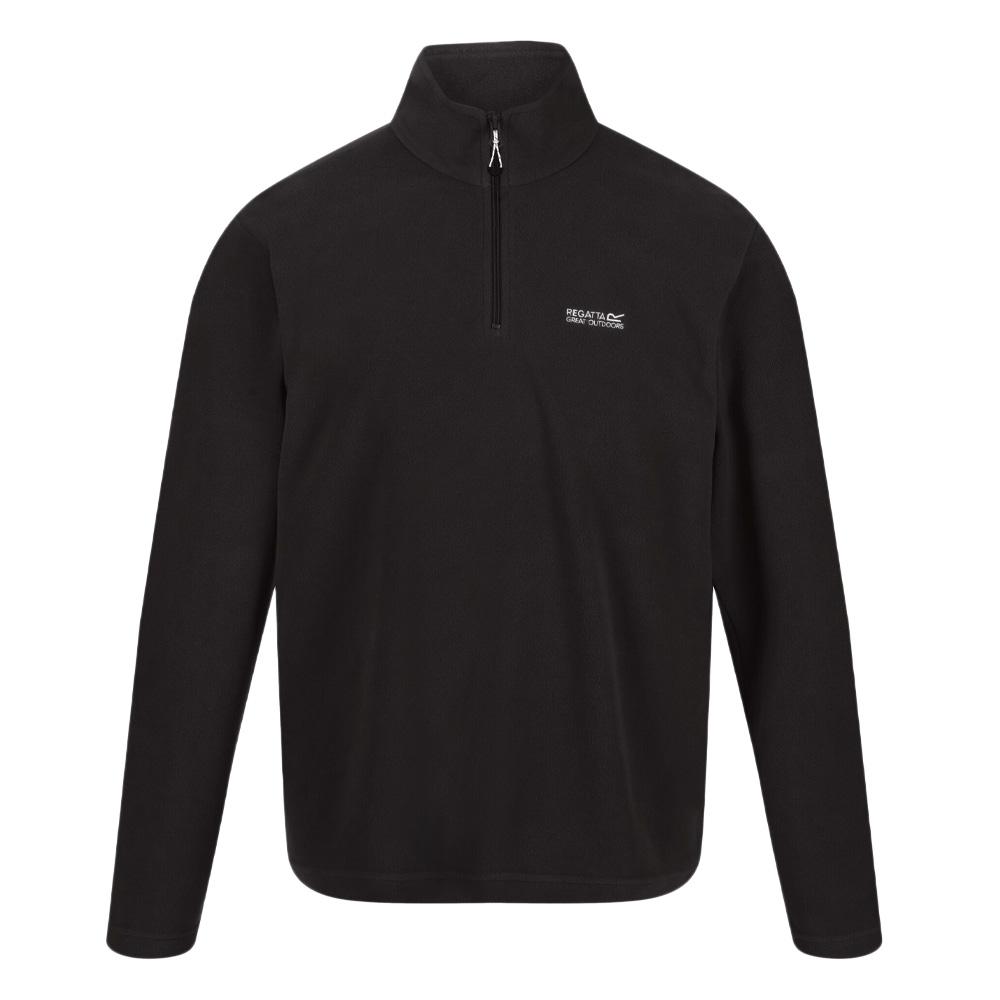Polaire Noir 1/2 Zip Homme Regatta Thompson Fleece vue 3