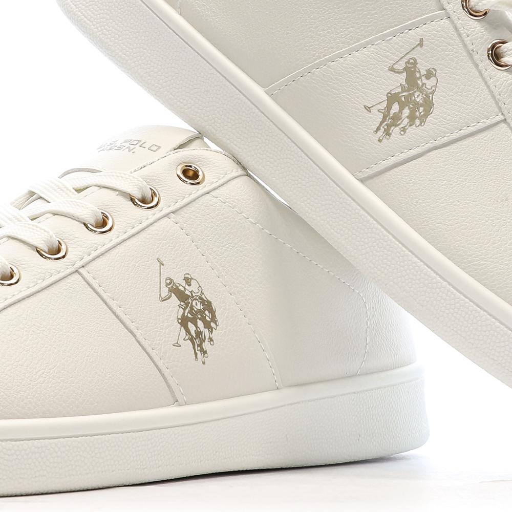Baskets Beiges Femme US Polo ASSN For Everyday vue 7