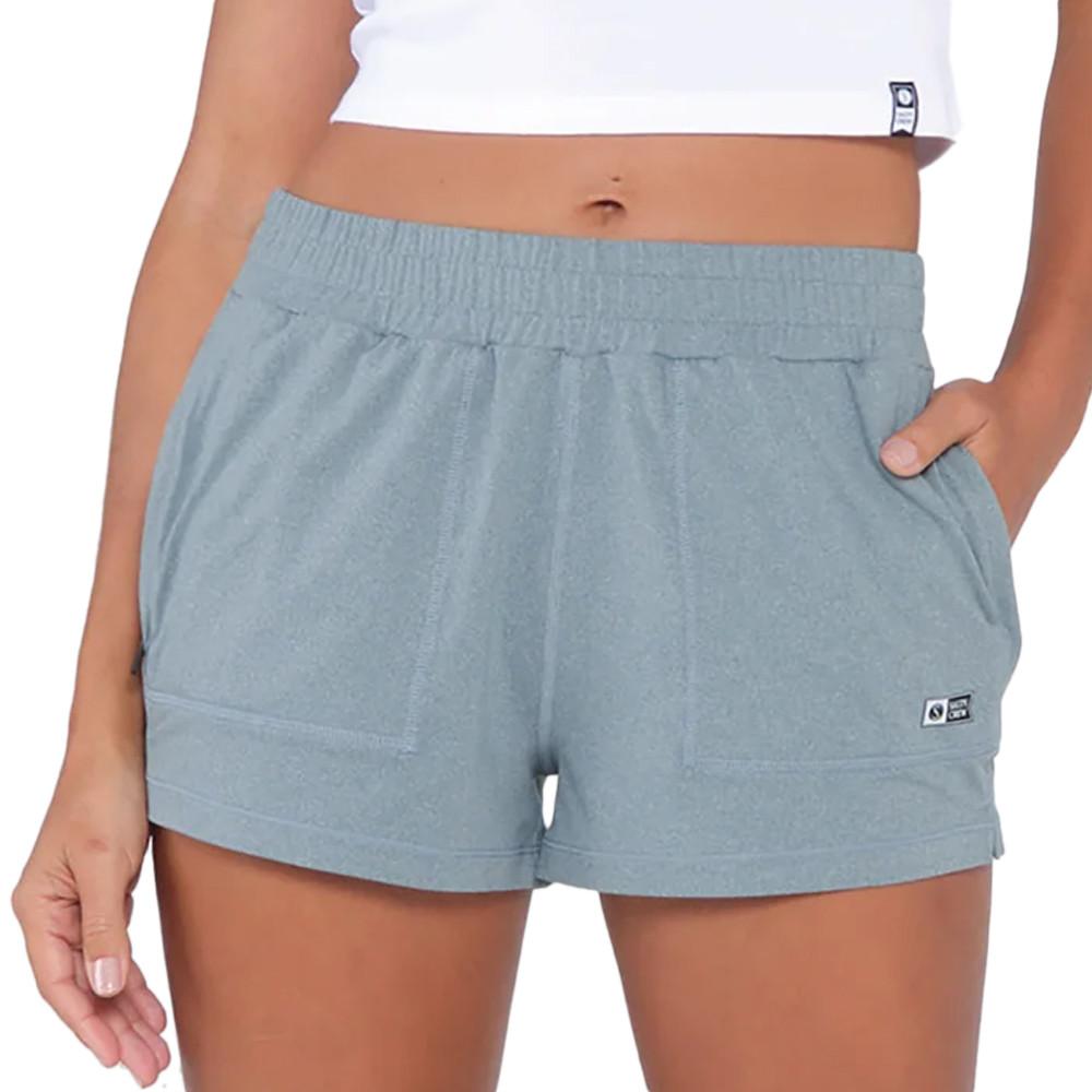 Short Bleu Femme Salty Crew Thrill Seekers pas cher