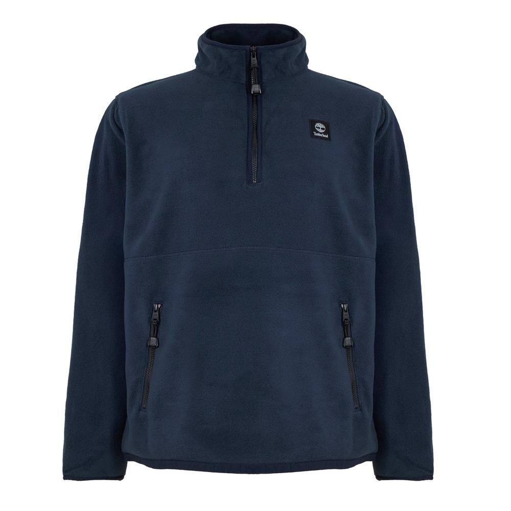 Sweat Polaire Bleu Homme Timberland 1/4 Zip Polar Fleece pas cher