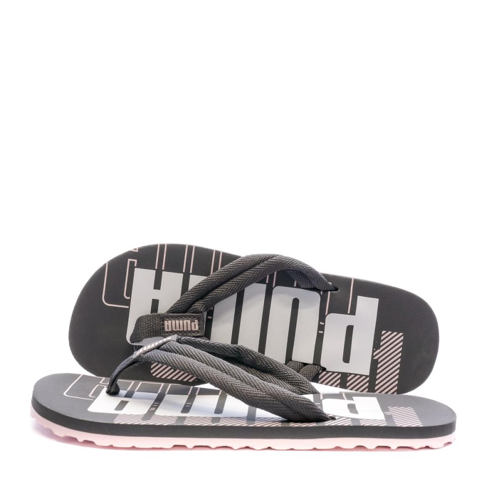 Tongs Rose/Grise Femme Puma V2 Power pas cher