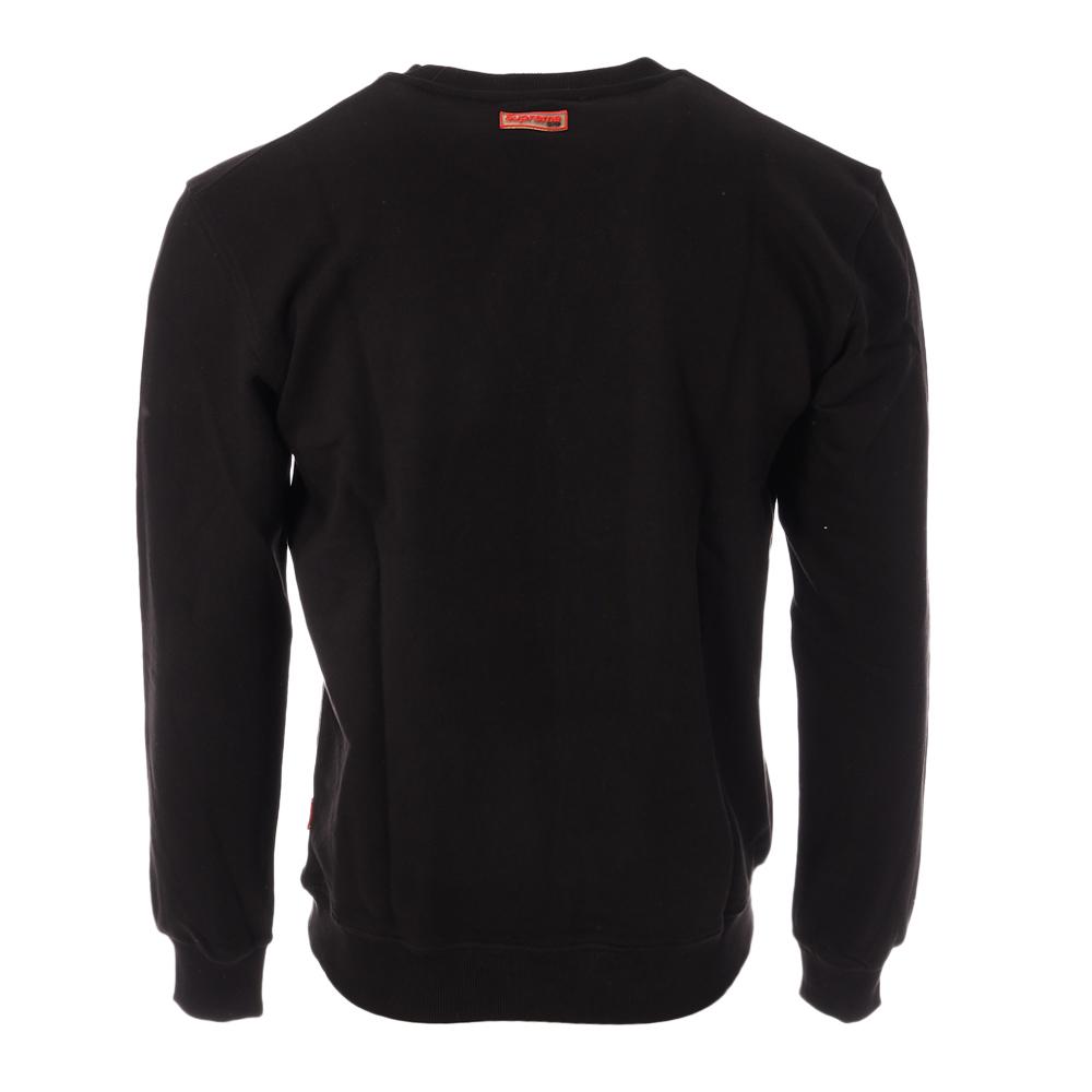 Sweat Noir/Rouge Homme Supreme Grip Pablo vue 2