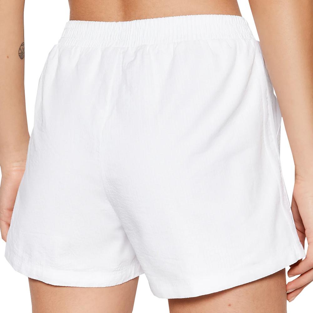 Short Blanc Femme Adidas HC2047 vue 2