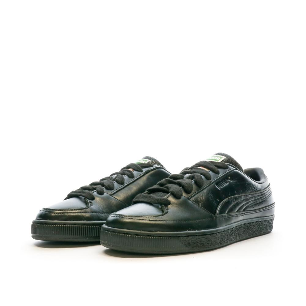 Baskets Noires Homme Puma Suede Rhuigi vue 6