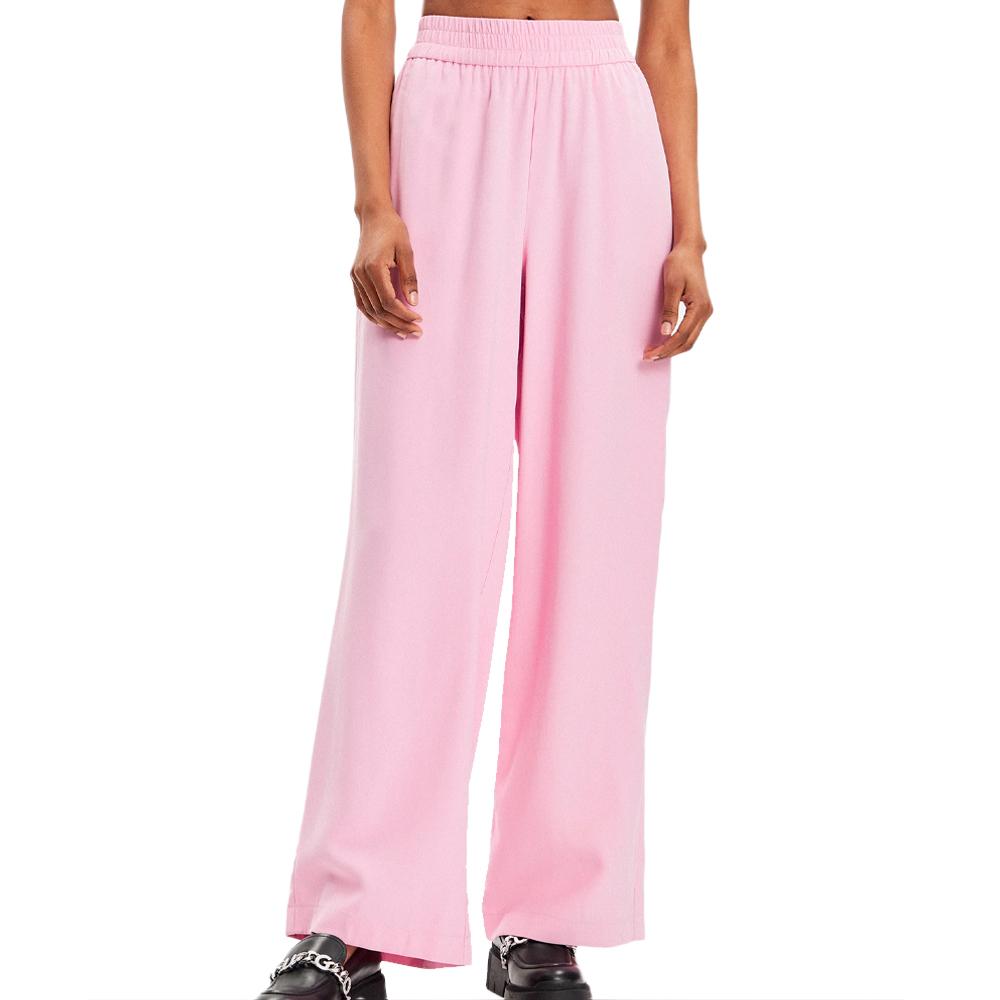 Pantalon Fluide Rose Femme Vero Moda Carmen pas cher