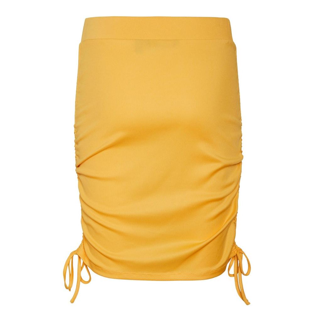 Jupe Jaune Femme Vero Moda Jillian vue 2