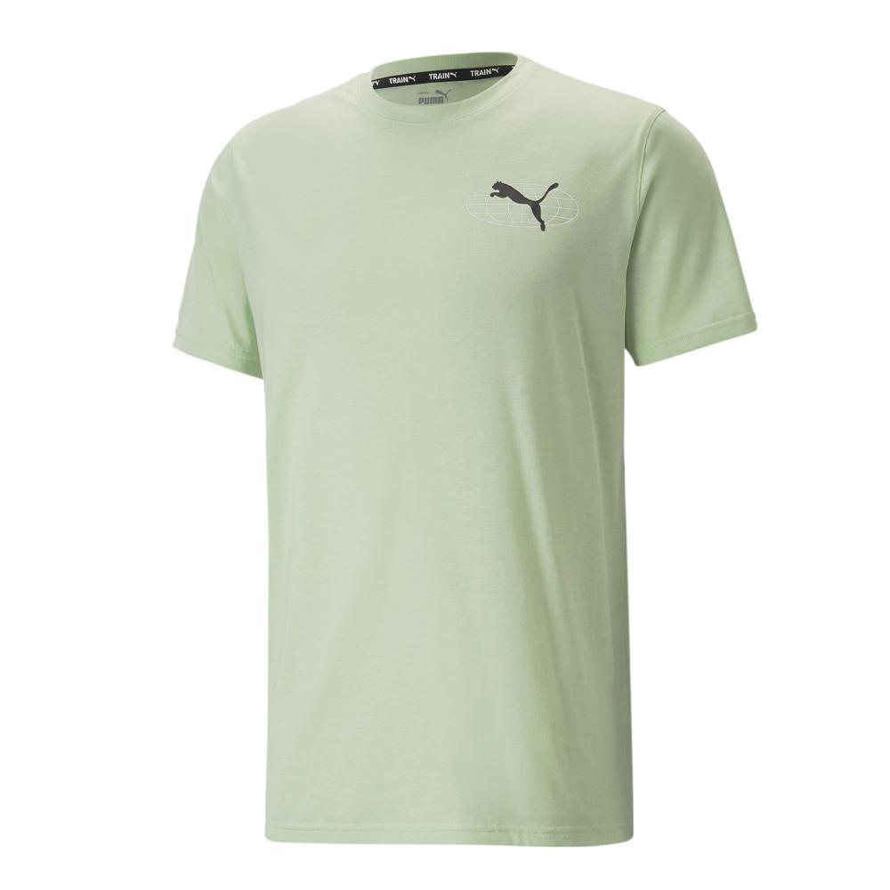 T-shirt Vert Homme Puma Performance pas cher