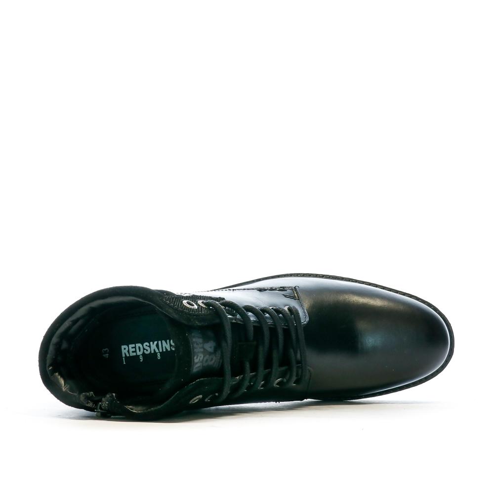 Boots Noir Homme Redskins Jabor vue 4
