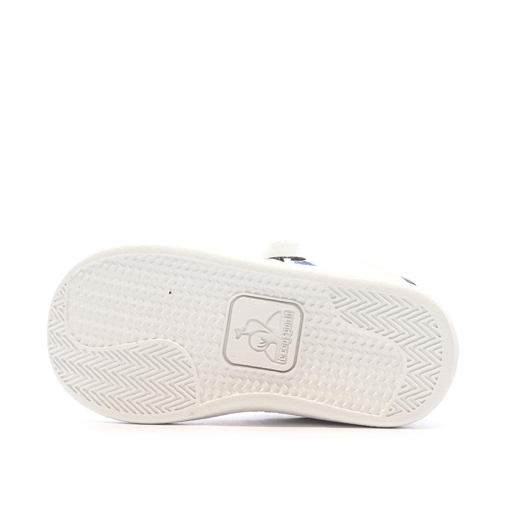 Baskets Blanches Garçon Bébé Le Coq Sportif Courtset Optical vue 5