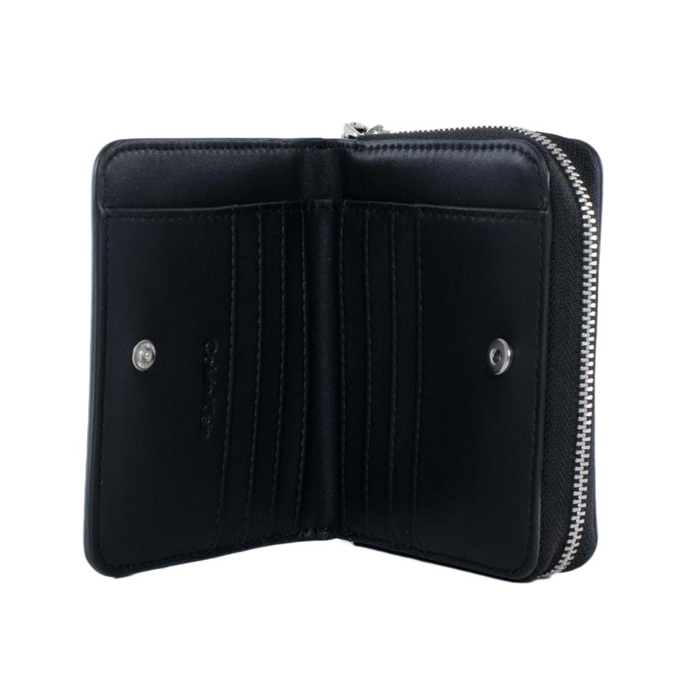 Portefeuille Noir Femme Calvin Klein Jeans Ck vue 2