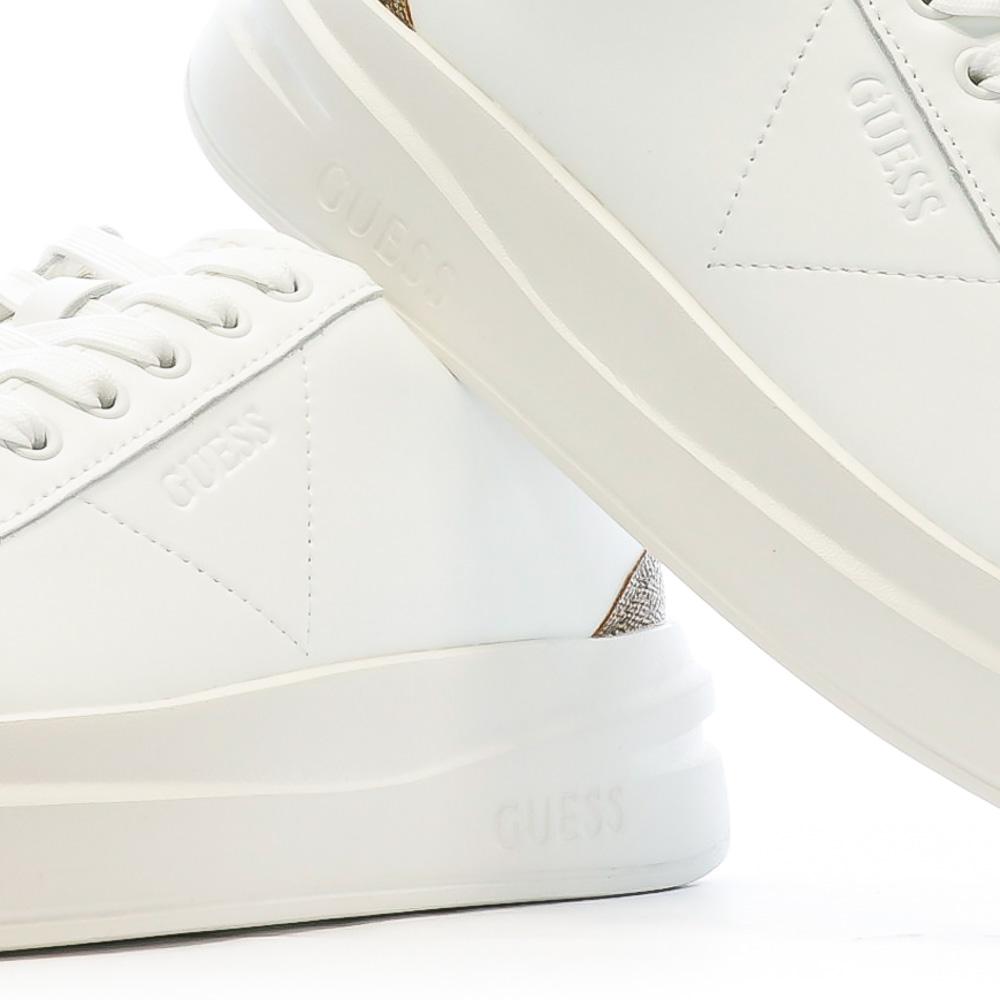 Baskets Blanches Femme Guess Elbina vue 7