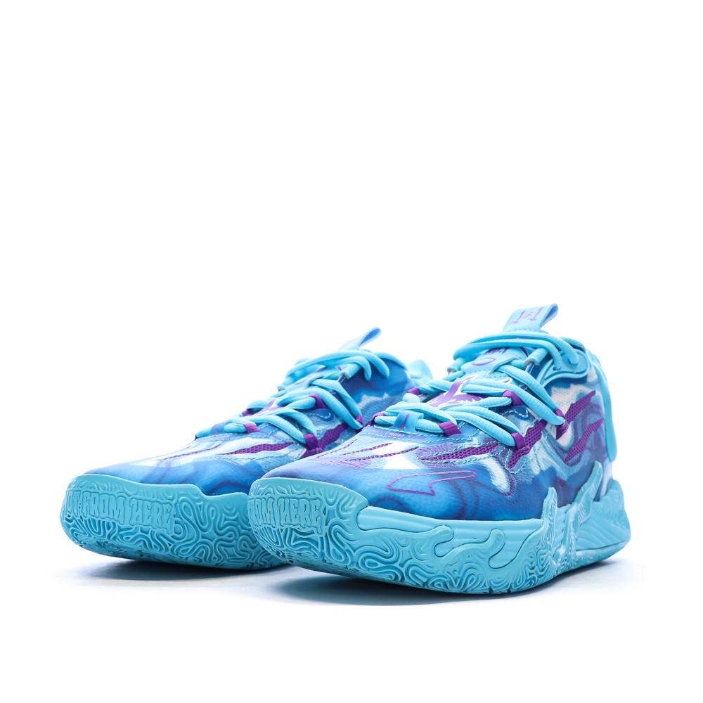 Chaussures de baskets Bleu Garçon Puma 309868 vue 6