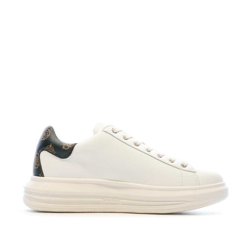 Baskets Blanches Femme Guess Vibo vue 2