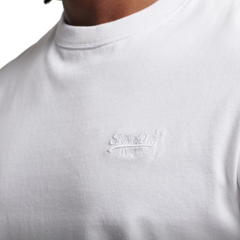 T-shirt Blanc Superdry Homme Vintage Logo Tee vue 2