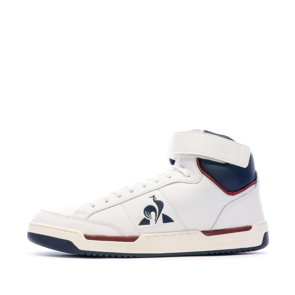 Baskets Montantes Blanches Homme Le Coq Sportif Field pas cher