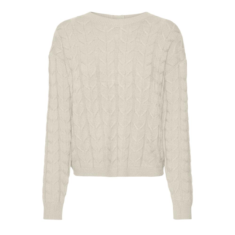 Pull Beige Femme Vero Moda Tilda pas cher