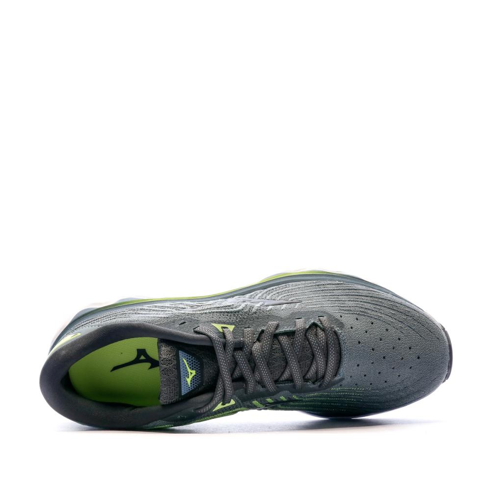 Chaussures de Running Gris Homme Mizuno Wave Horizon 6 vue 4