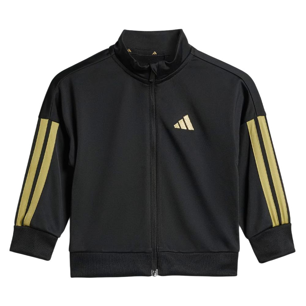 Ensemble de Survêtement Noir Garçon Adidas JC8857 vue 2