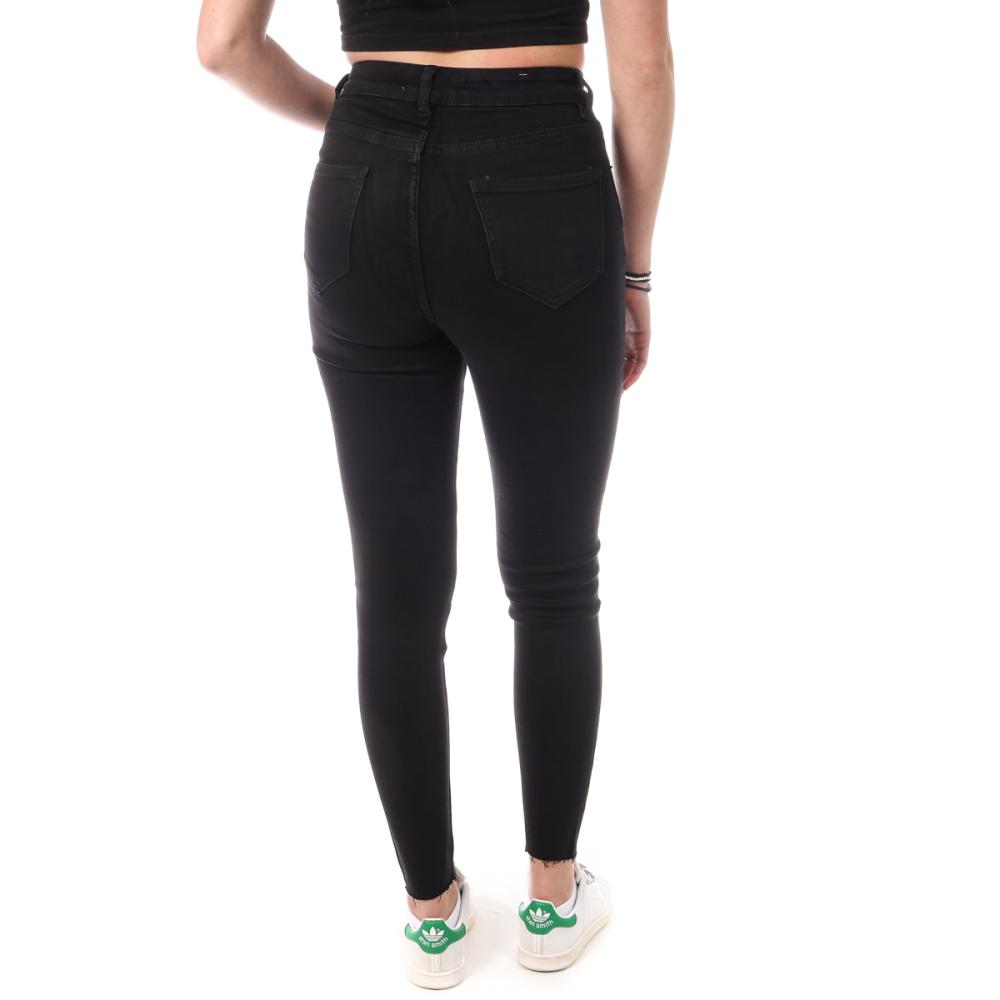 Jean Slim à Strass Noir Femme Monday Premium Strass vue 2