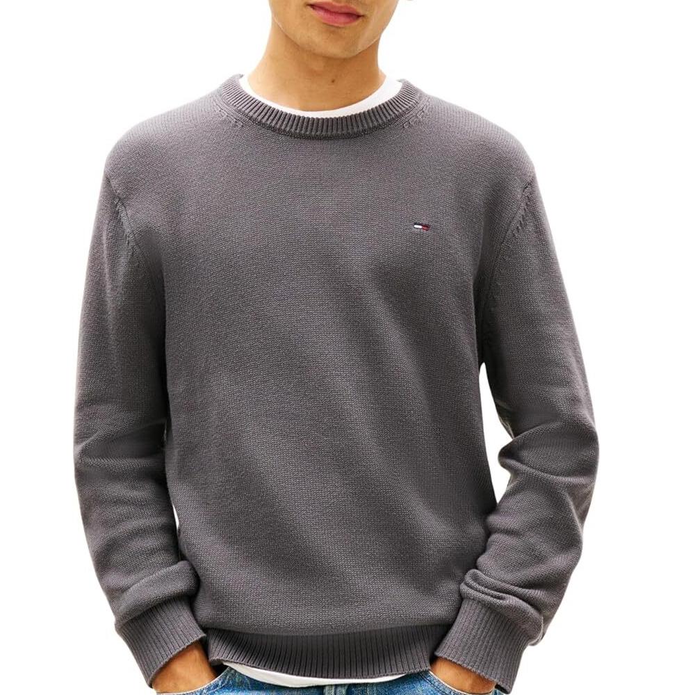 Pullover Grau Herren Tommy Hilfiger Slims günstig