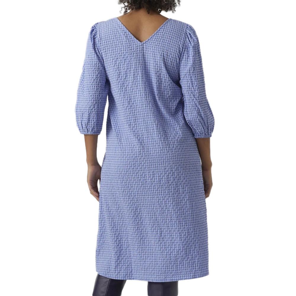 Robe Blanche/Bleu Femme Vero Moda MarternityCalf vue 2