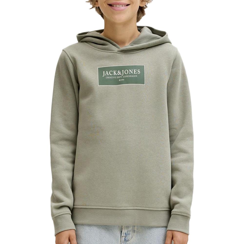 Sweat Beige Garçon Jack & Jones Greene pas cher