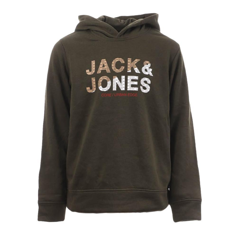 JACK & JONES Maglietta Uomo Kaki Con Logo – Cotone 100% Manica Corta