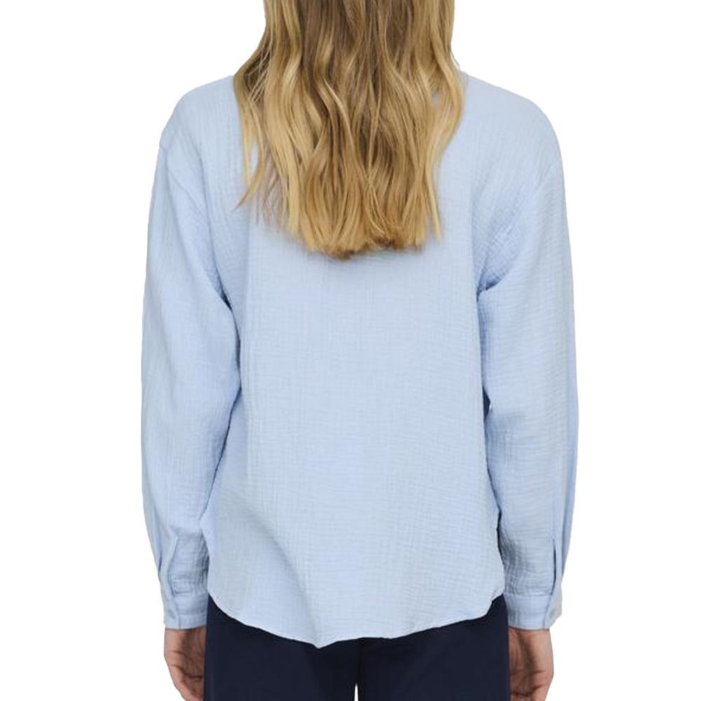 Chemise Bleu Femme JDY Theis vue 2