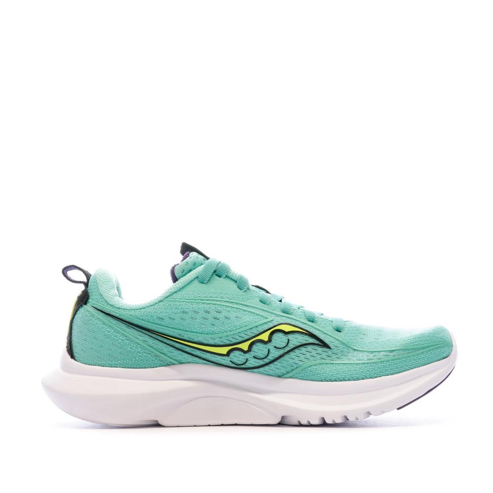 Chaussures de running Vert Menthe Femme Saucony Kinvara 13 vue 2