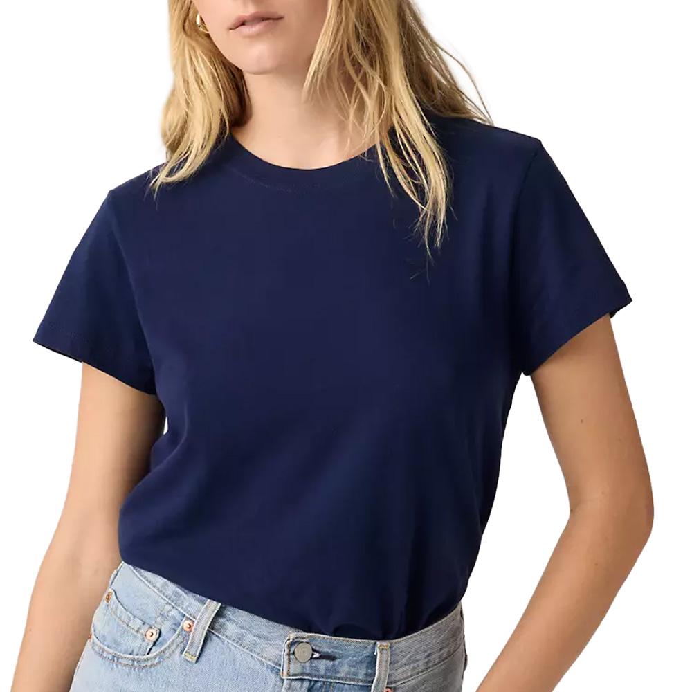 T-shirt Marine Femme Levi's Perfect pas cher