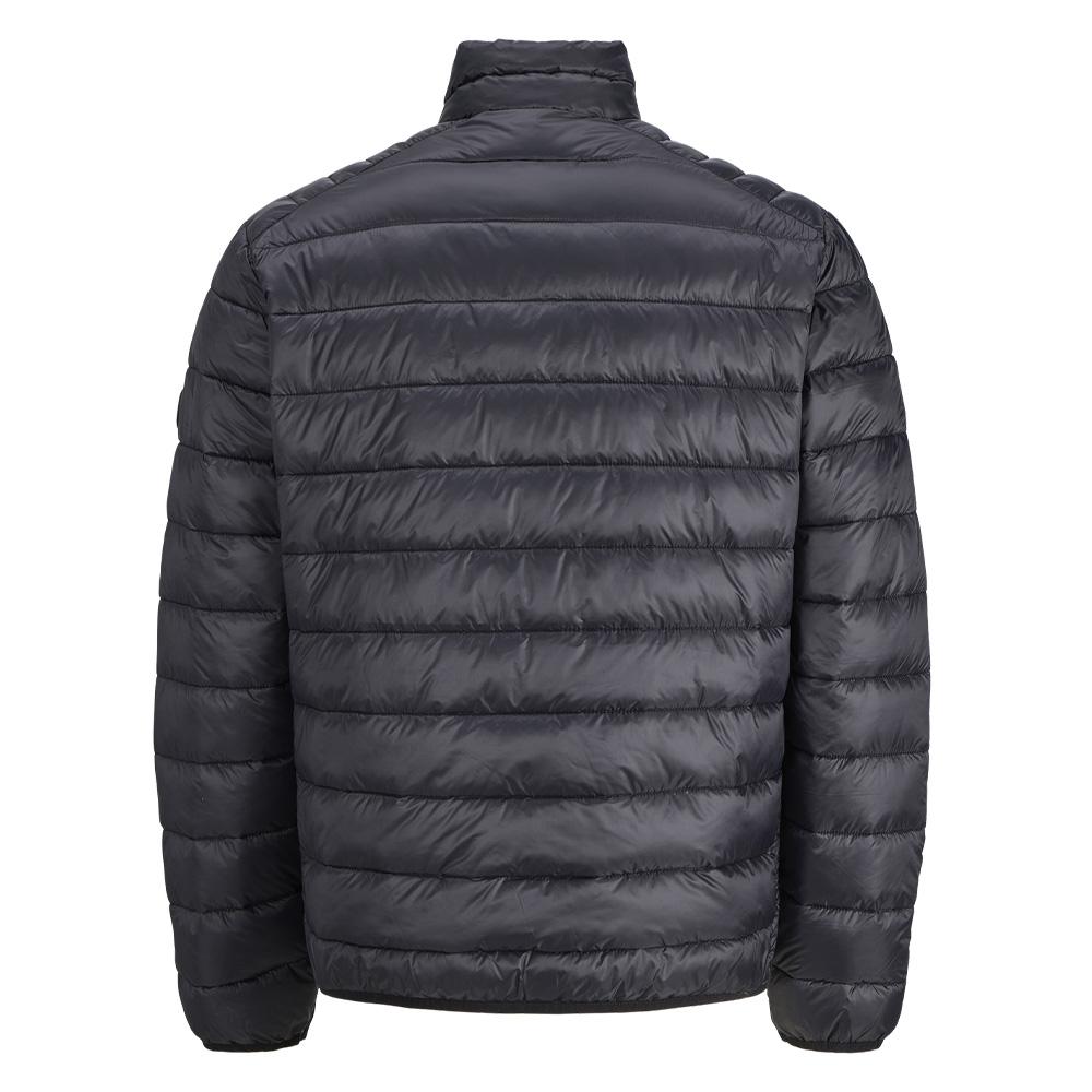 Chaqueta acolchada negra para hombre Jack & Jones Bradley ver 2