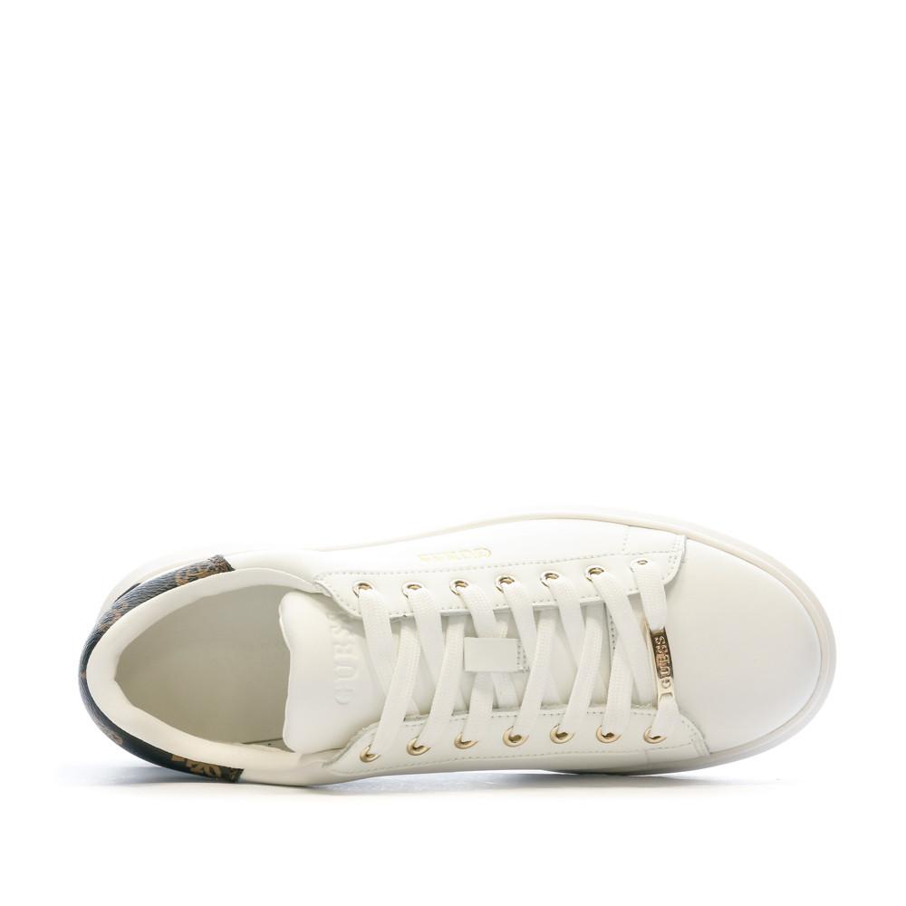 Baskets Blanches Femme Guess Vibo vue 4